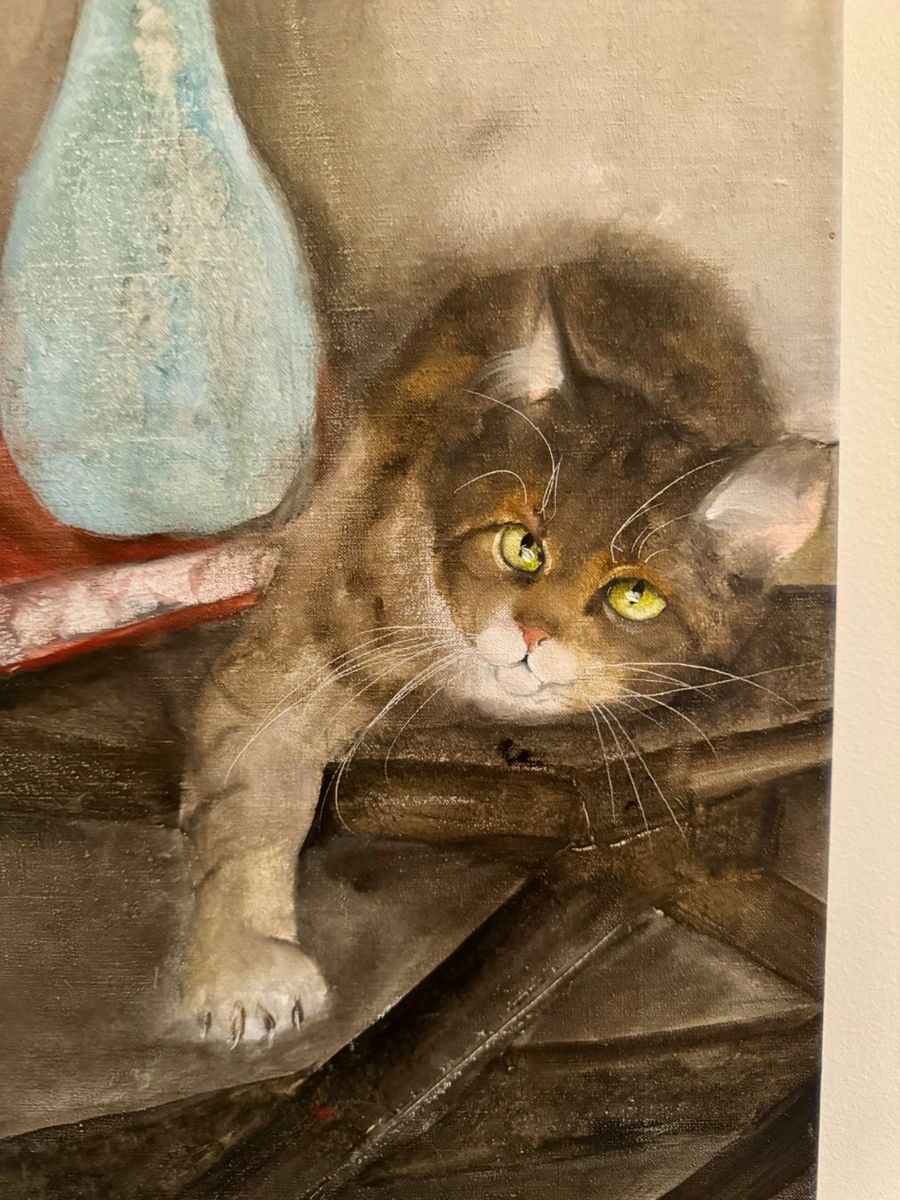 Dipinti: Original Katzenbild von Dédé Moser – Usato da Au ZH venduto da hoppundex 2