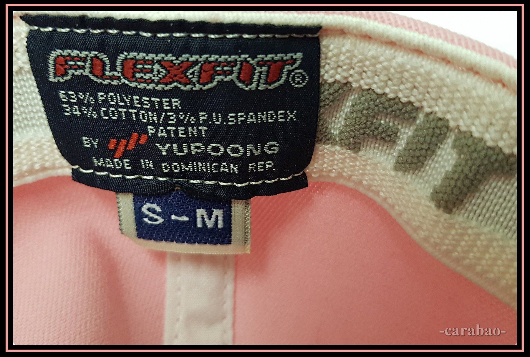 Hüte, Mützen & Caps: Original FLEXFIT® Cap / Pink / S-M – Neu (gemäss Beschreibung) aus Winterthur von -carabao- 3
