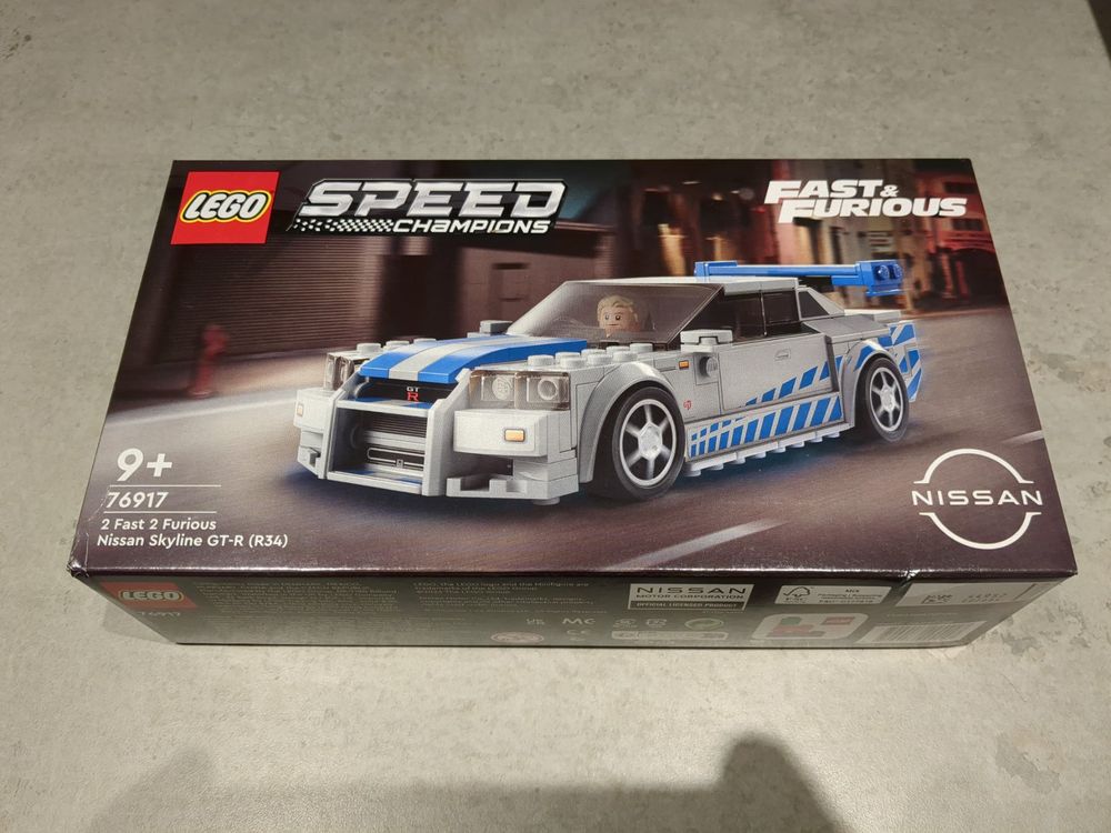LEGO 76917 2 Fast 2 Furious Nissan Skyline + Paul Walker Kaufen auf