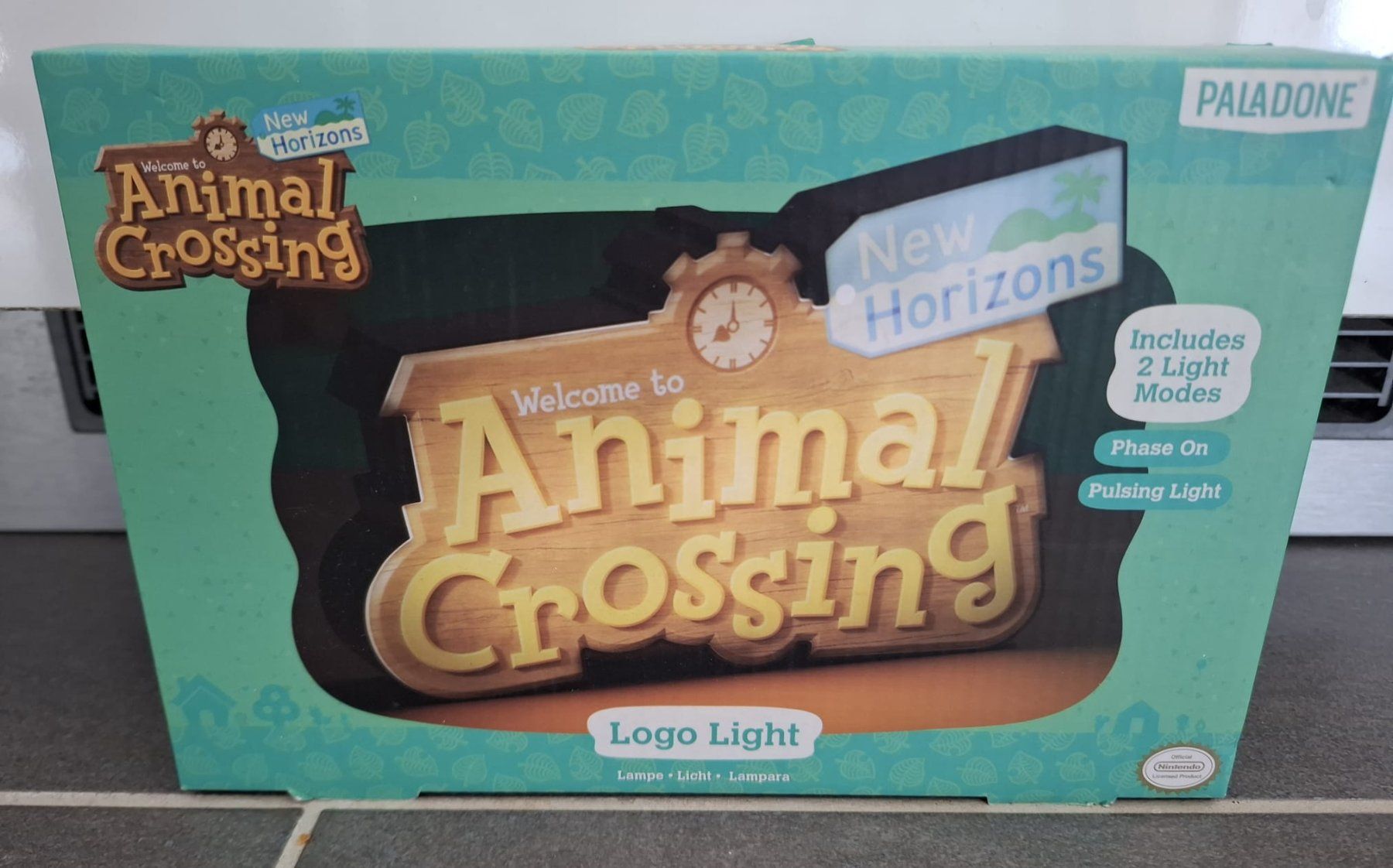 Lampade: Animal crossing new horizon logo light – Usato da Vauderens venduto da Loliepop