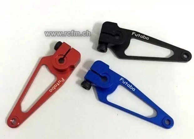 Zubehör: Servoarm Alu 50mm 25T M3 blau – Neu und originalverpackt aus Schaffhausen von rcfm