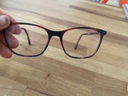 Brille (Glas, o.Korr.) & Sonnenclip, leicht, stabil, top