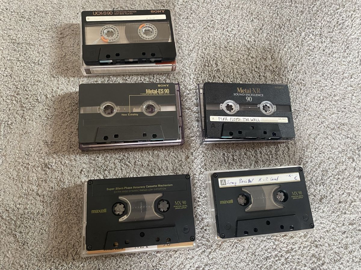 Kompaktkassetten: TYPE IV Kassetten + TYPE II von Maxell, Sony – Gebraucht aus Grenchen von Vintagewatchoverdose 4