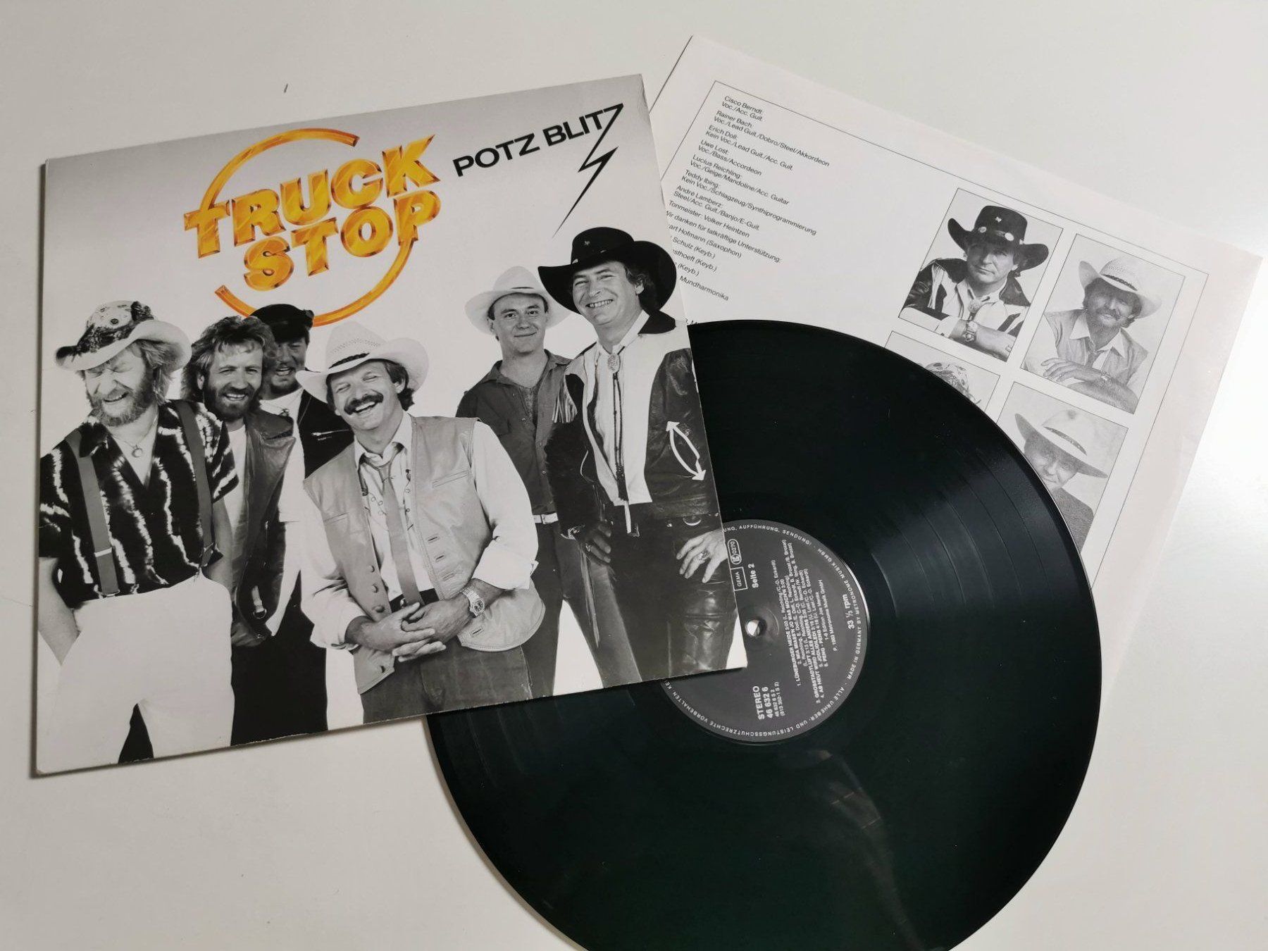 Vinyles: TRUCK STOP - POTZ BLITZ – D'occasion à Grafenried par House-of-Oldies