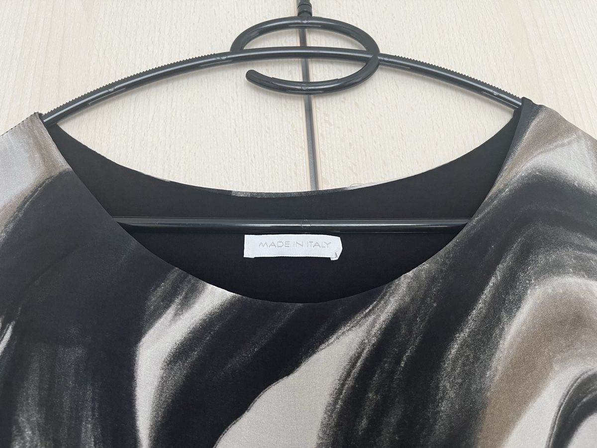 Camicette: Bluse Gr. 40 schwarz / beige gemustert – Nuovo (secondo la descrizione) da Lohn-Ammannsegg venduto da panywa 2
