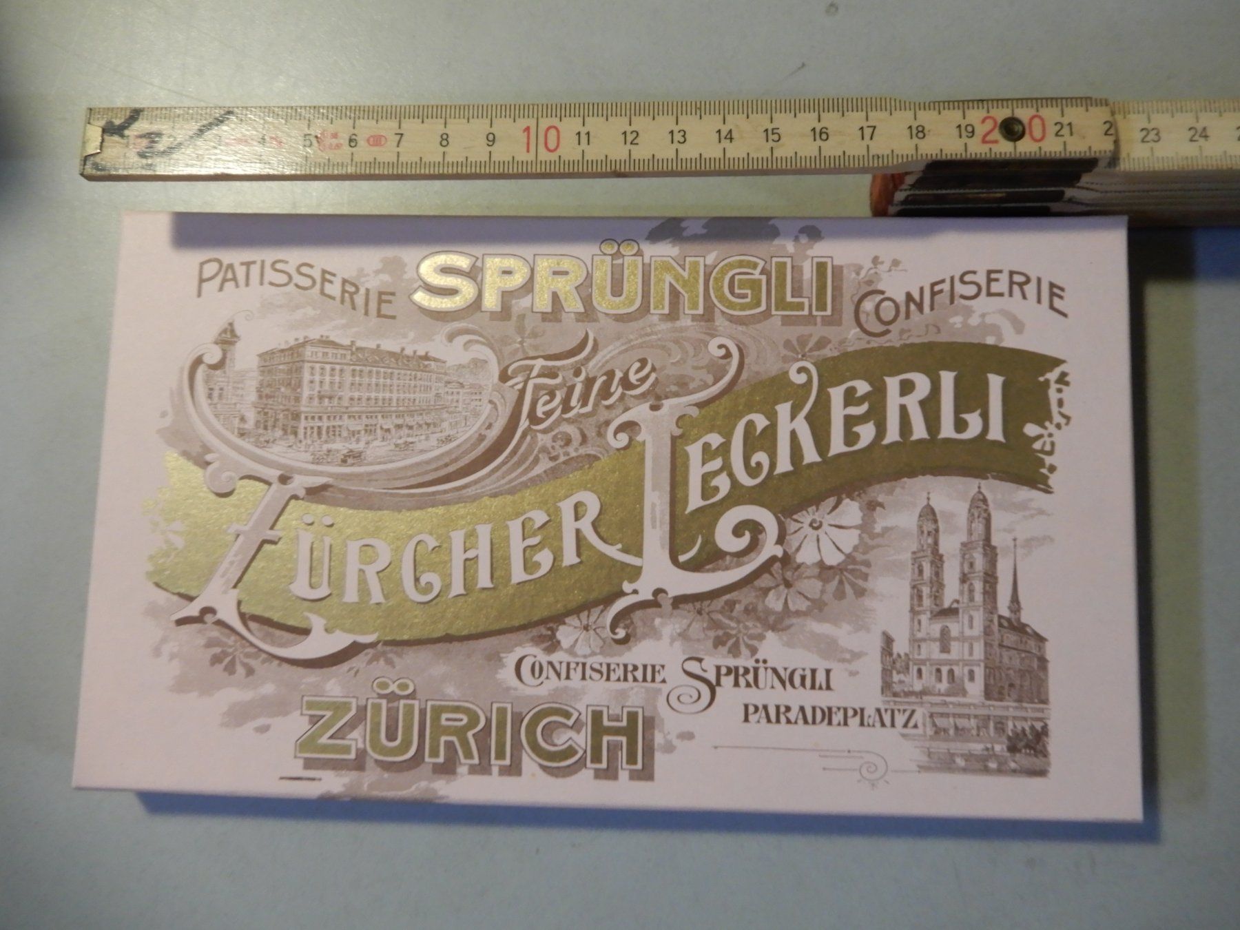 Barattoli: Vintage Sprüngli Zürcher Leckerli Box – Usato da Erstfeld venduto da Uhu1980 3