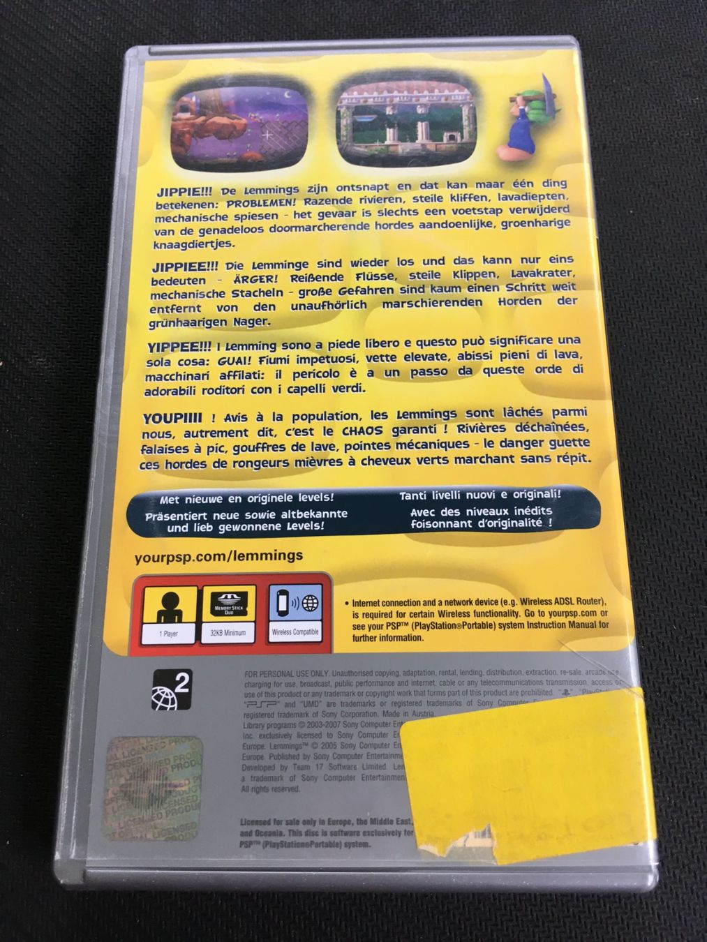 Sony Giochi: Lemmings - PSP – Usato da St.Gallen venduto da Punktchen01 1