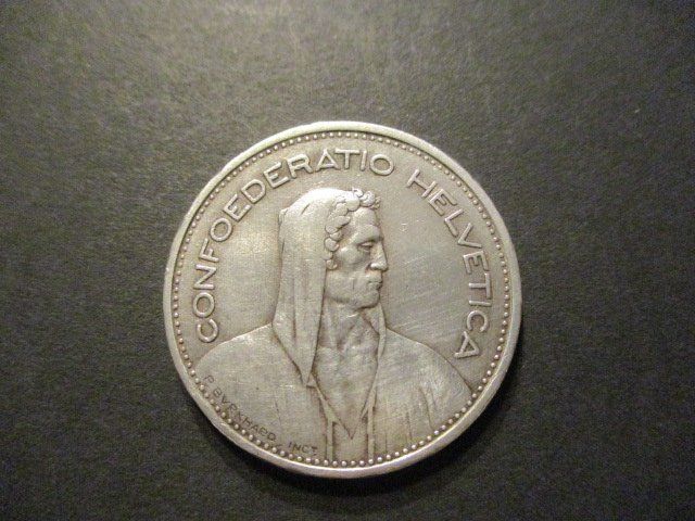 Tutti le monete: 5.- Fr  1933  Superbe pièce  Superbe qualité – Usato da Lovens venduto da Jelmi 1