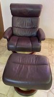 Stressless Savannah (L) mit Hocker, Leder Royalin Amarone