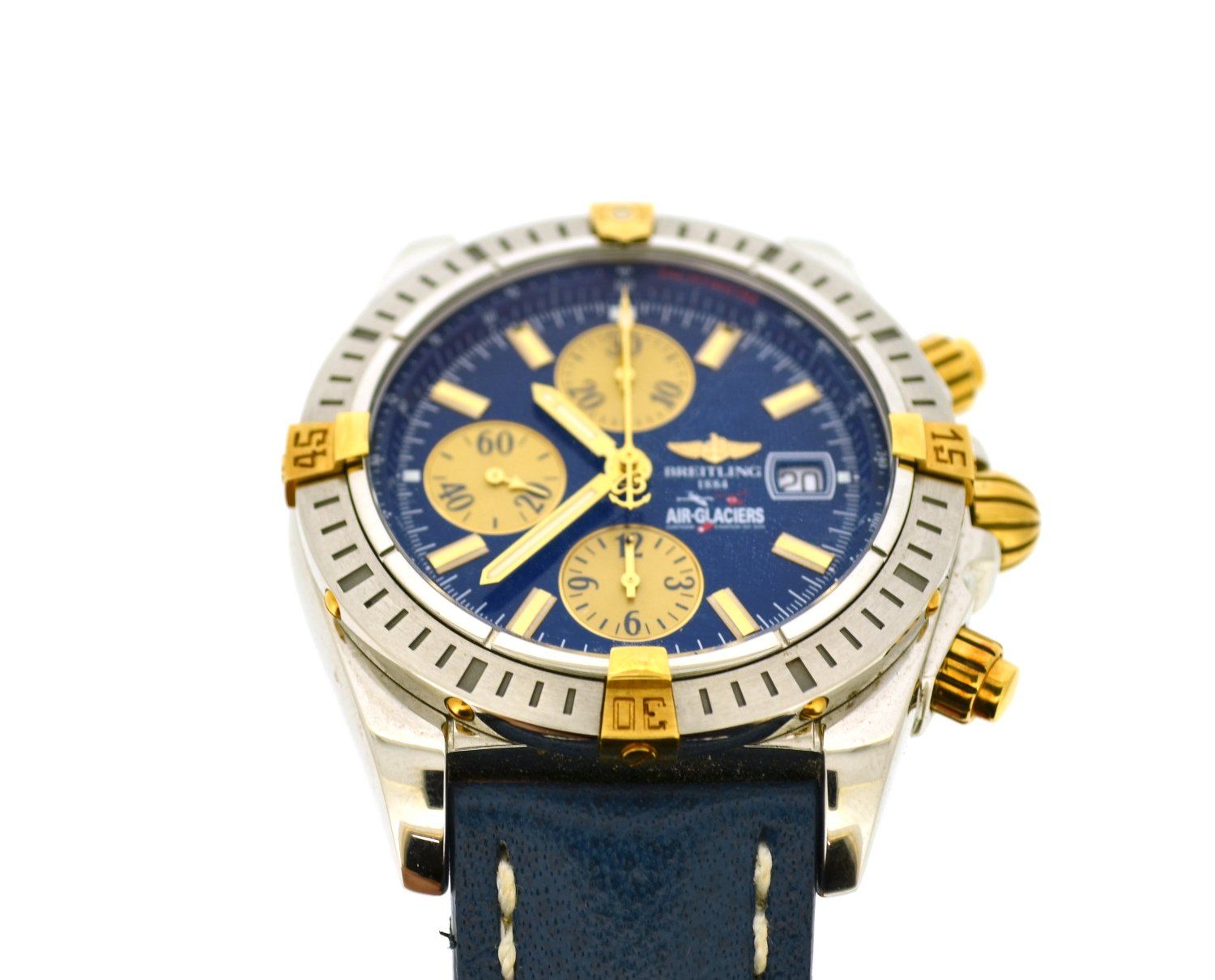 Breitling Uhren: Breitling Chronomat Evolution 40 ans Air Glaciers B13356 – Gebraucht aus Lausanne von TimeWorld 2
