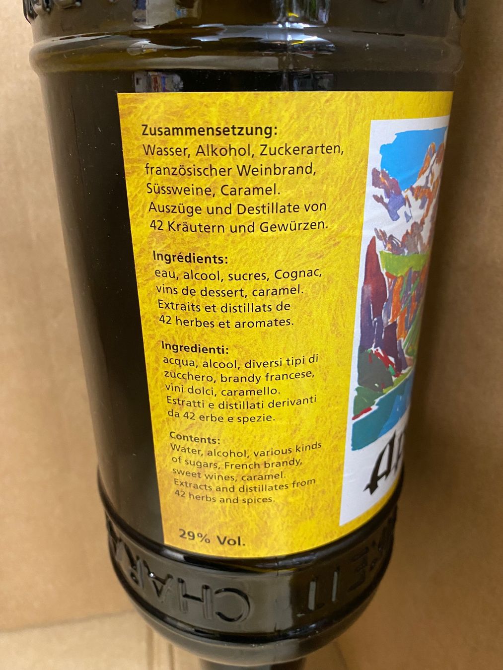 Sonstiges Geschirr & Gläser: Appenzeller Flasche leer gross 400cl – Gebraucht aus Eschlikon TG von ArtRec 5