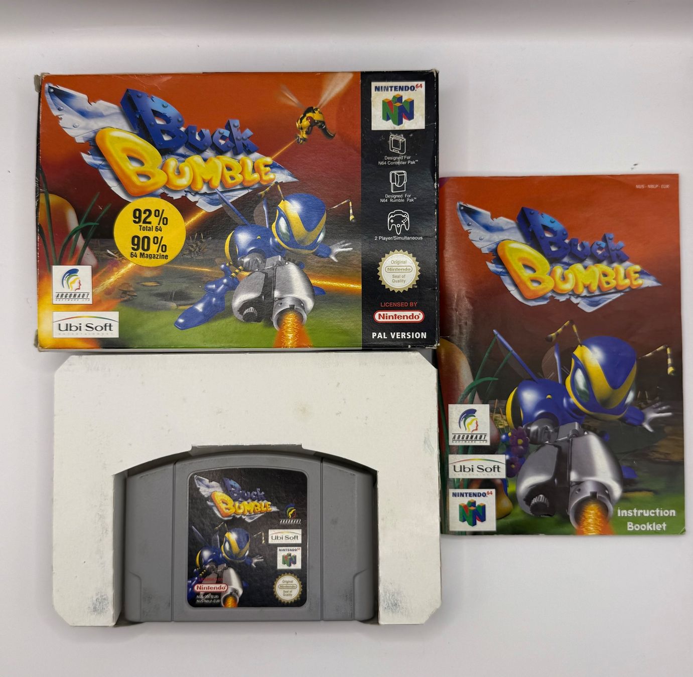 Nintendo Giochi: Buck Bumble - Nintendo 64 - OVP - CIB – Usato da Dietikon venduto da gab_qz7y 3