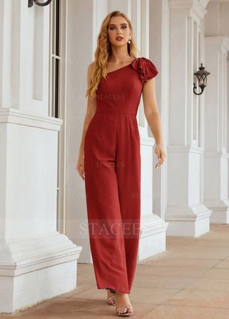 Combinaison longue STACEES terracotta – Taille EU38 – Neuve