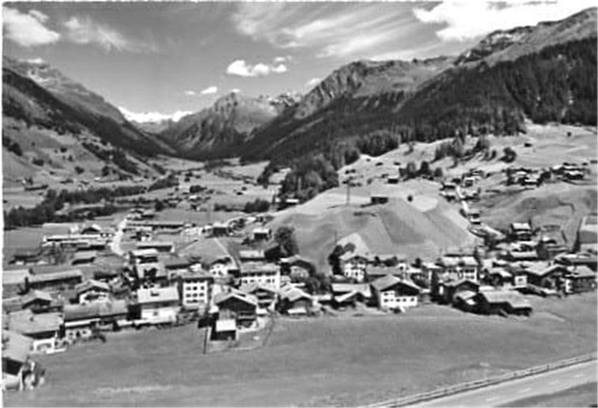 Ansichtskarten: Klosters, Selfranga mit Silvretta – Gebraucht aus Ottikon b.Kemptth. von Neptun1974