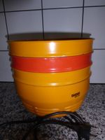 SIGG Dorrex Küchensieb mit Zubehör, orange-gelb, gebraucht