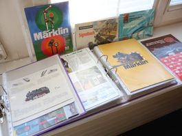 Märklin/HAG Antike Kataloge 1960er mehr - 2 x Ordner