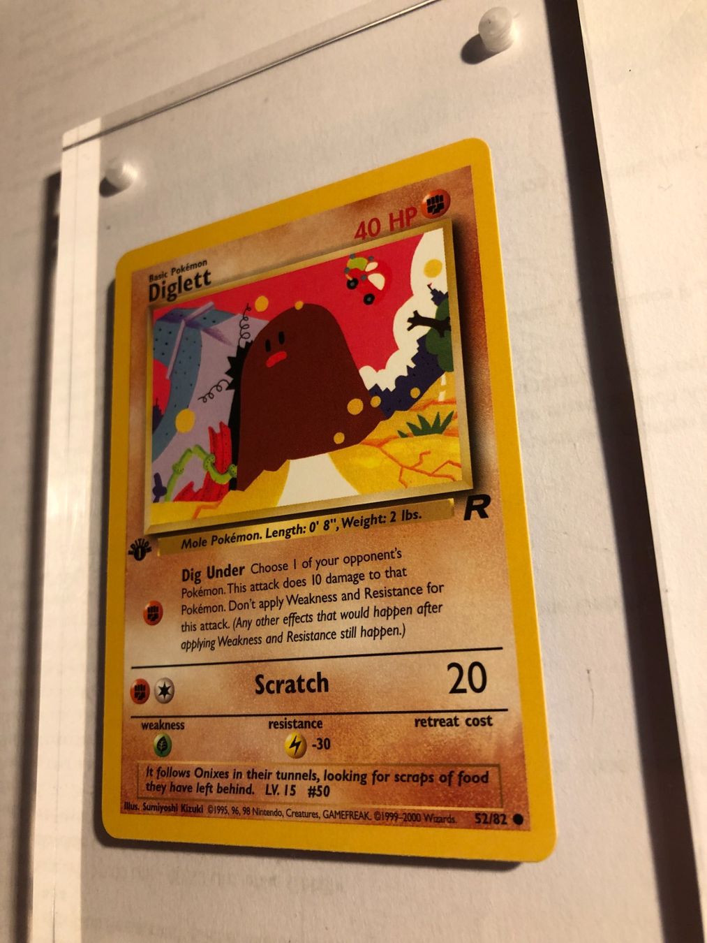 Carte collezionabili: Diglett 1st Team Rocket - MINT - ab 1.- – Usato da Giubiasco venduto da dan_pr8b 2
