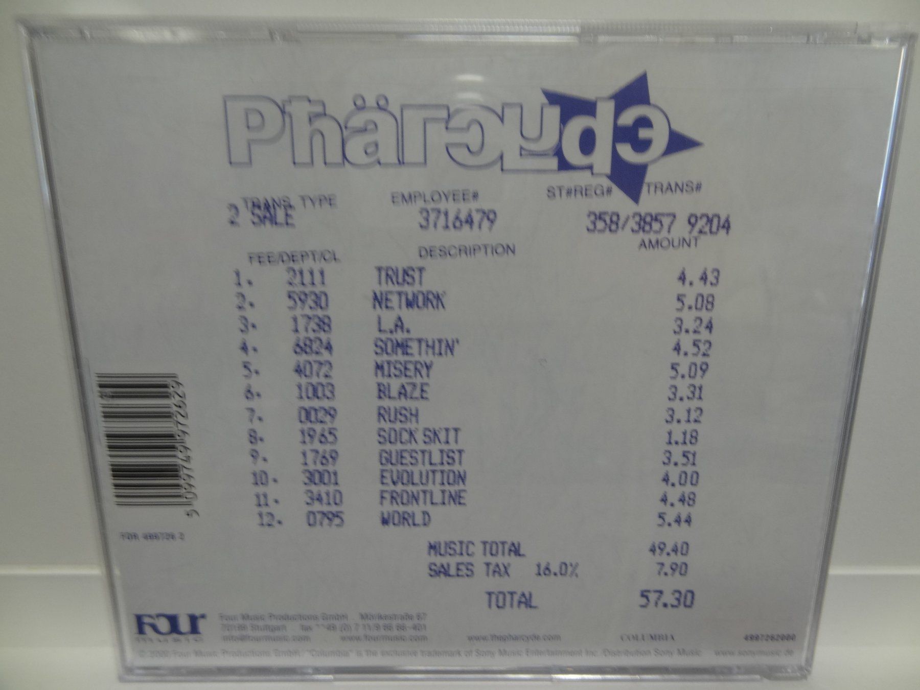 CDs: Pharcyde - Plain Rap CD  Sammlerstueck! Top! – D'occasion à luzern par musicandart 1