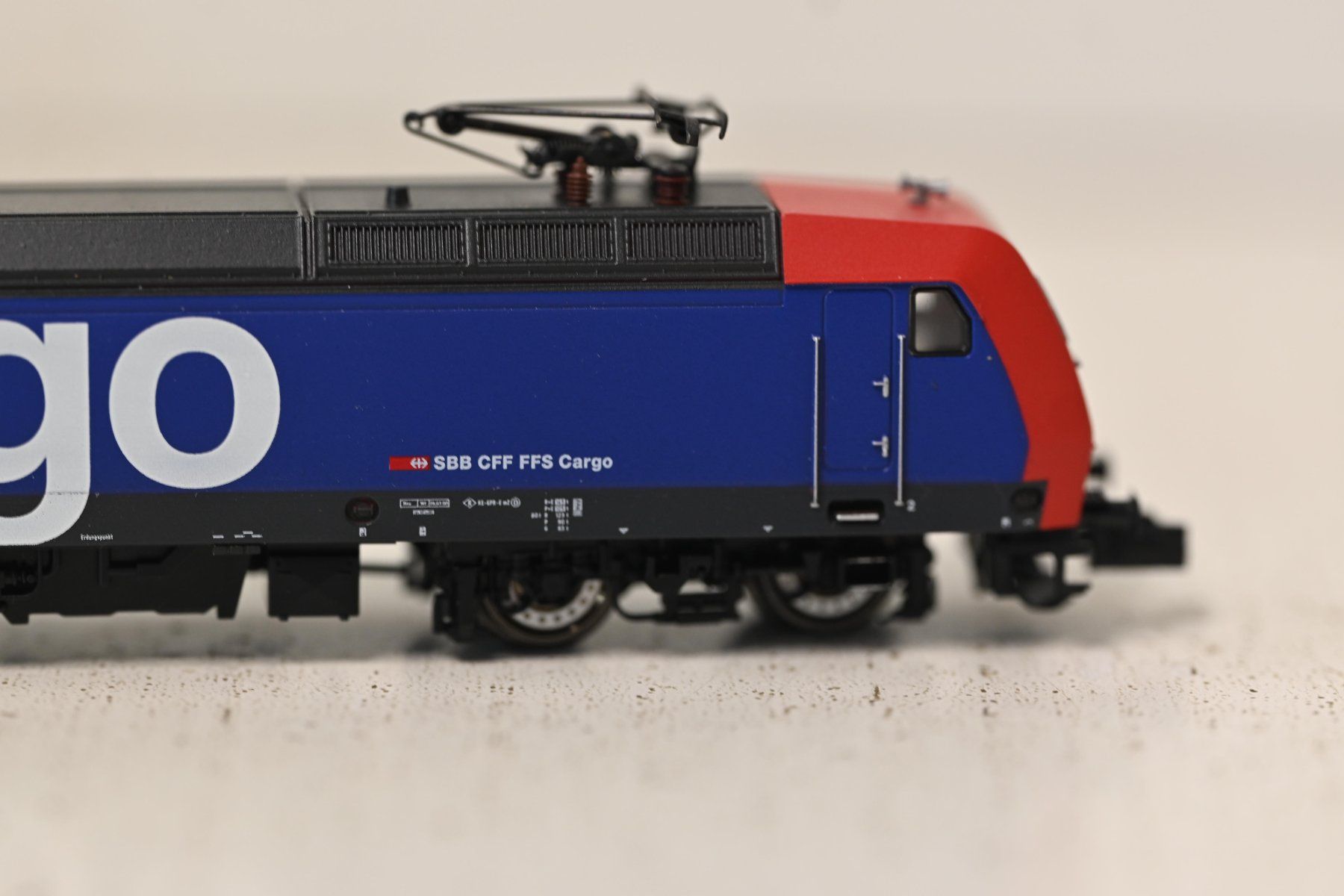 Fleischmann Trains électriques: SBB Re 481 Cargo Fleischmann Spur N , Licht geht nicht – D'occasion à Laupen ZH par Zmoewe 2