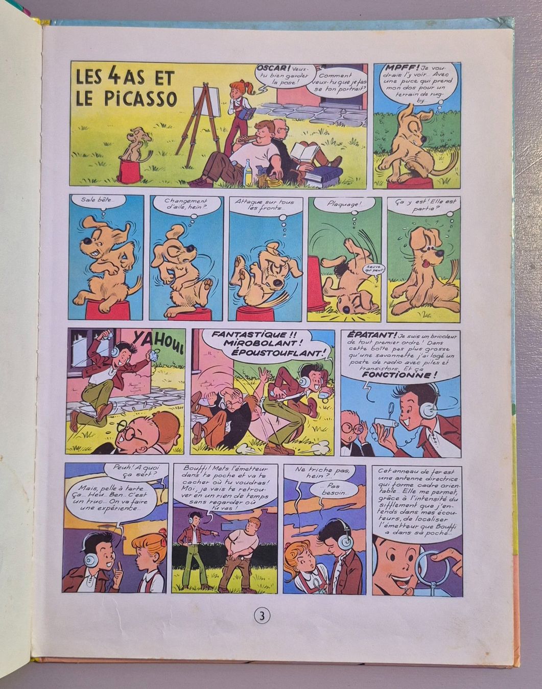 Fumetti: Les 4 As et le Picasso volé - BD EO 1974 – Usato da Grand-Lancy venduto da loi_599y 4