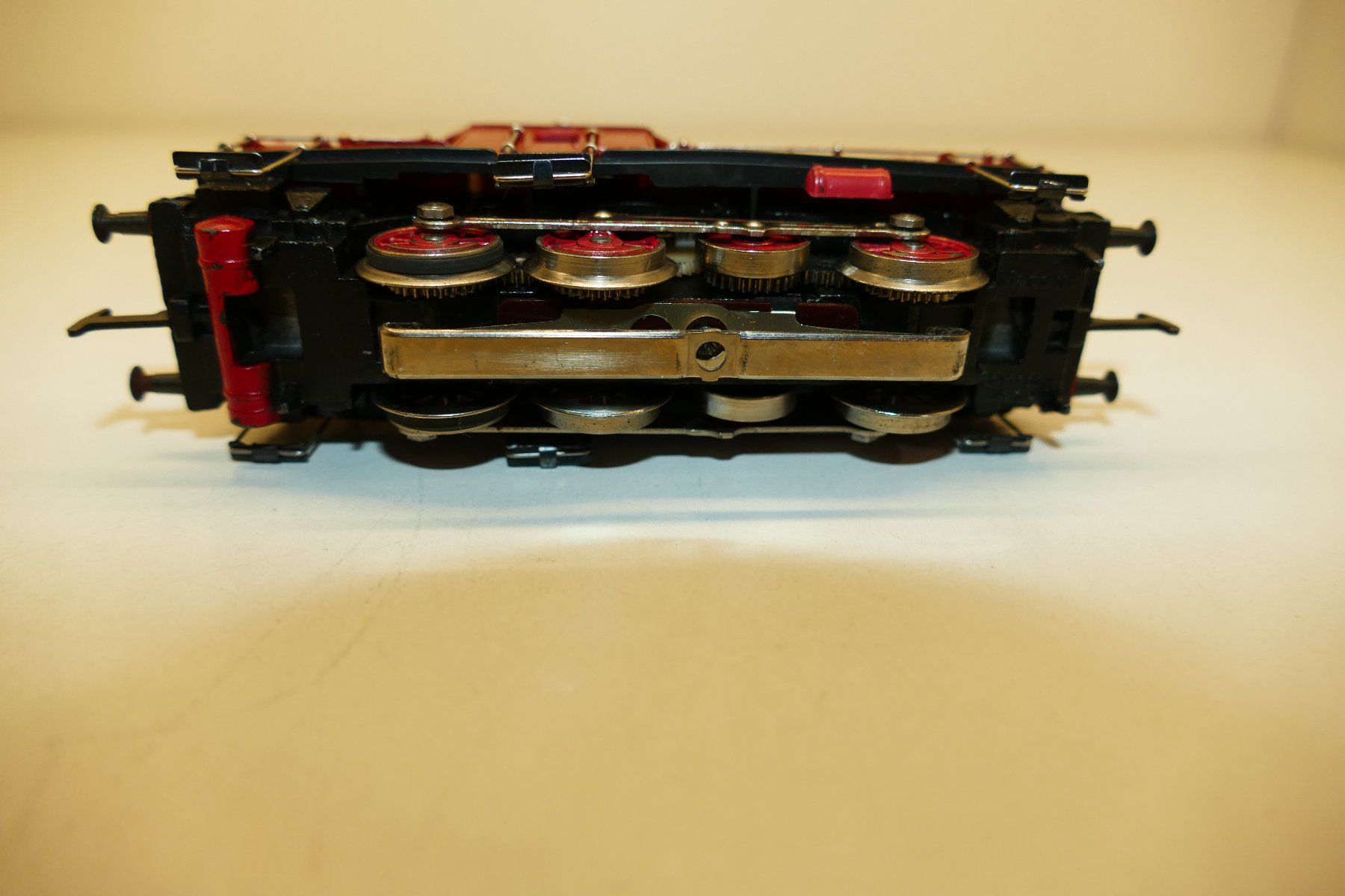 Märklin Modellini di ferrovie: Märklin H0: DB Elektrolok BR E 63 braun – Usato da Niederhasli venduto da rail-duerst 5