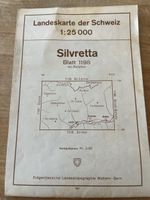 Silvretta landkarte 1962