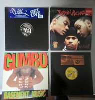 4 hip hop 12 inches click gumbo rottin razkals wreck records