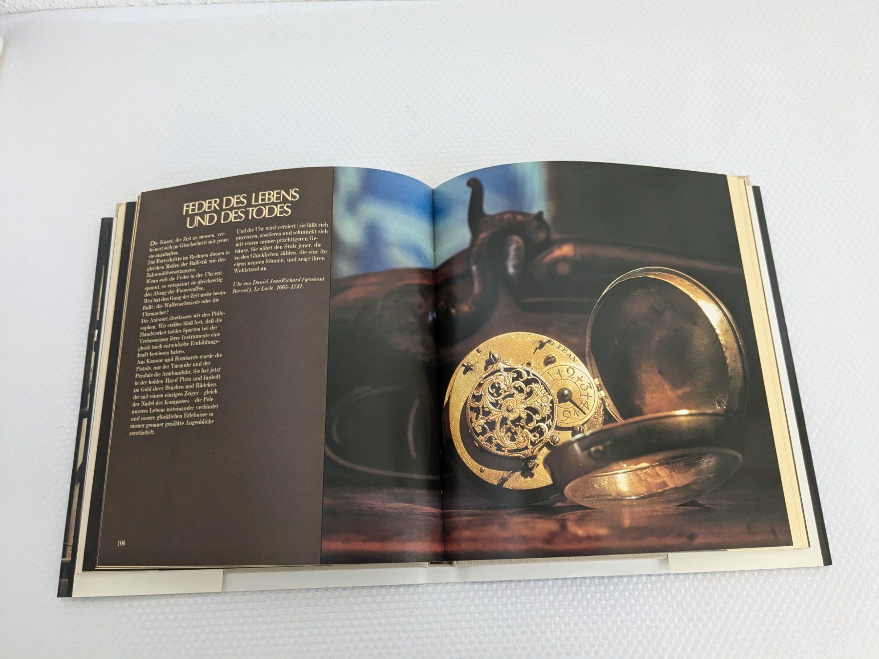 Libri: Die Geschichte der Zeitmessung Buch, Schweizer Verlag, 1979 – Usato da Weinfelden venduto da blaukreuz_brocki_TG 7