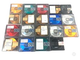 MiniDisc Lot Sammlung bespielt 74' 19x MD Mini Disk Konvolut