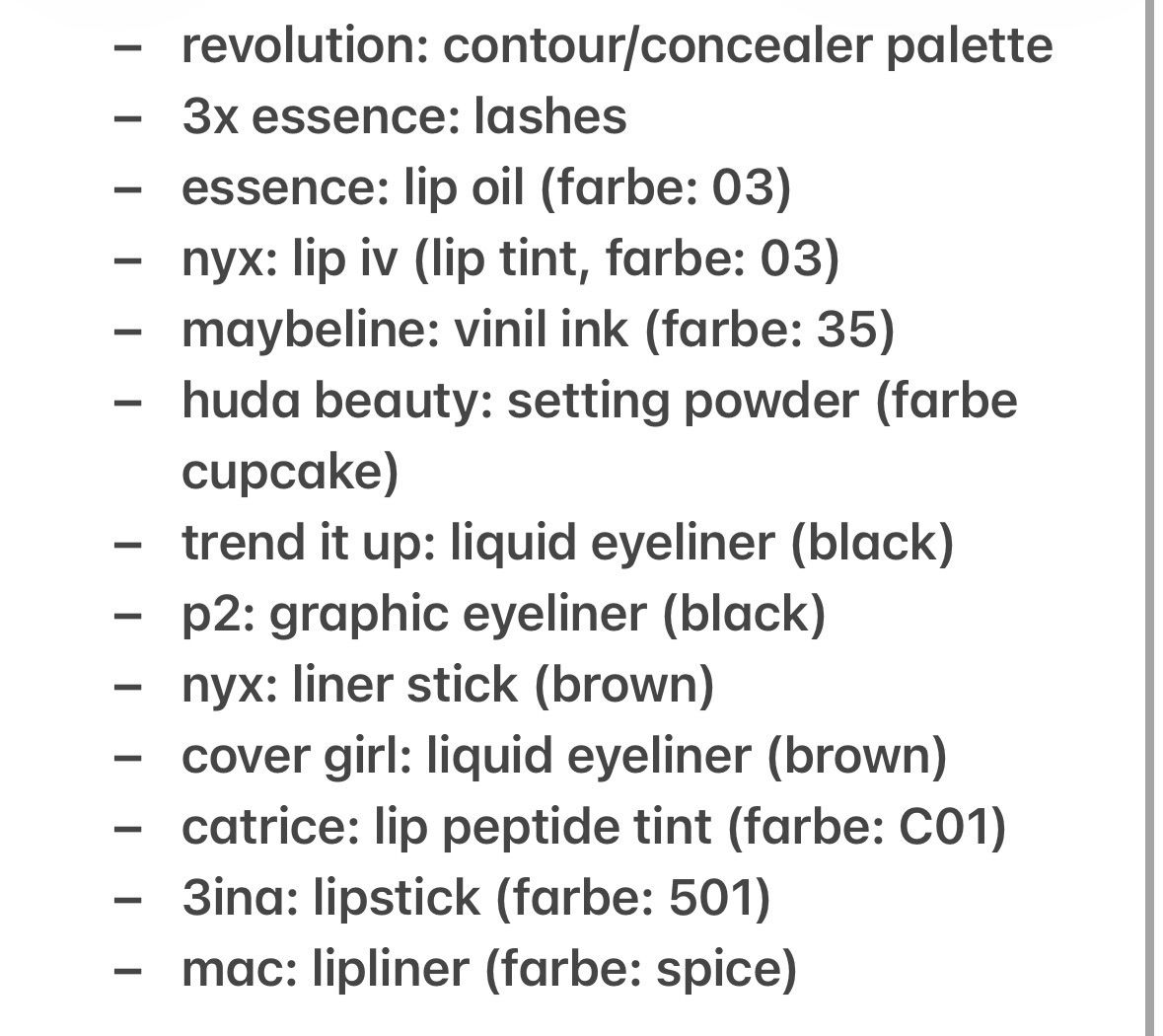 Huda Beauty Make-up: Make-Up Bundle: huda beauty, nyx, mac, etc. – Usato da Merenschwand venduto da selenaaneles 2