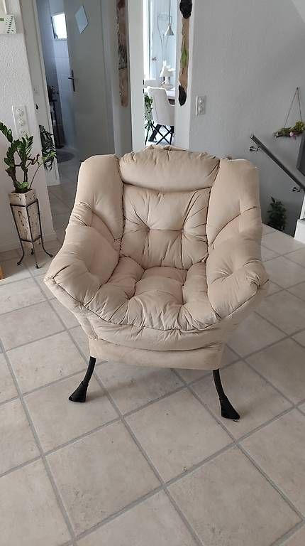 Fauteuils: Sessel beige – Neuf avec emballage d'origine à Mümliswil par Kusi_711