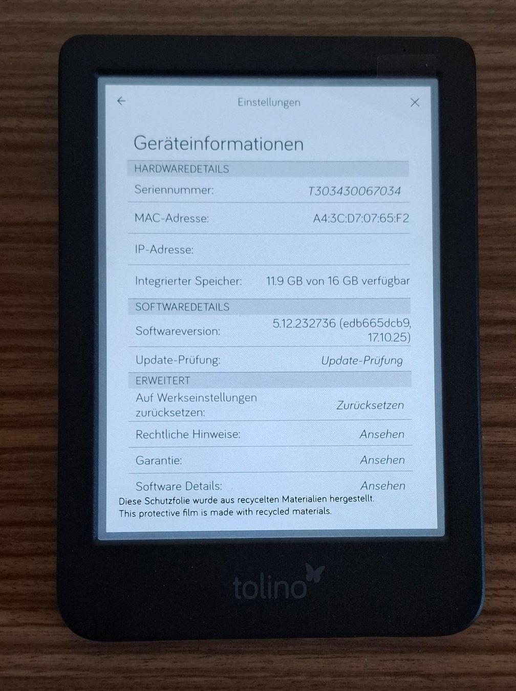 Tolino Tablet PC: Tolino shine color mit Thalia.de Shop – Nuovo (secondo la descrizione) da Bibern SH venduto da Rolf550 1