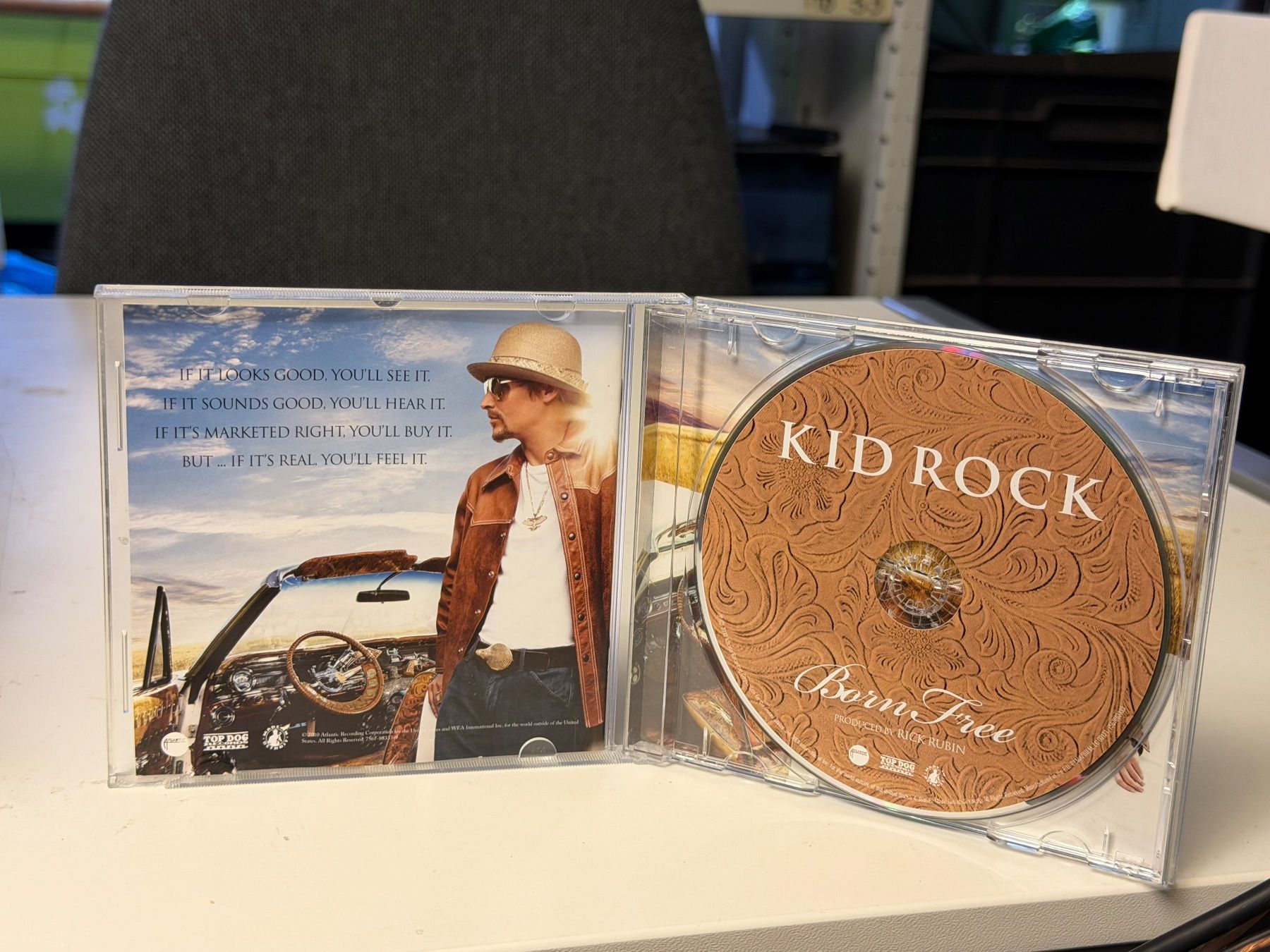 CD: Kid Rock - Born Free - HB21B – Usato da Küsnacht ZH venduto da Jazztilldawn 2