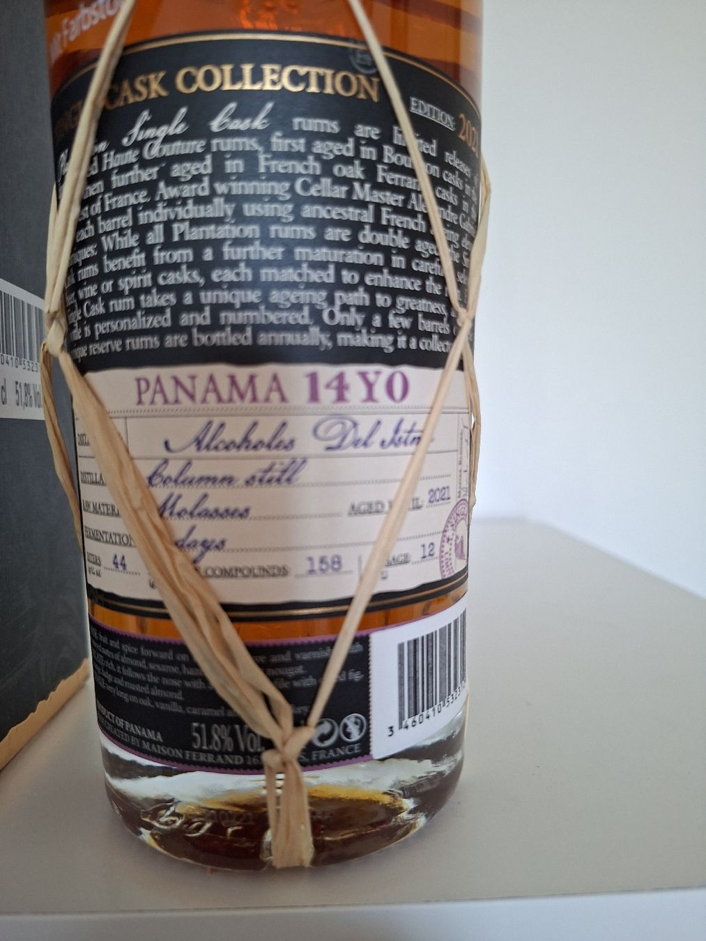 Bevande alcoliche: Plantation Rum Panama 14YO Single Cask 70cl 51.8% – Usato da Kriens venduto da Arthur73 2