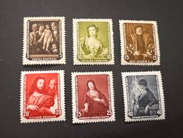 DDR 1957 Mi. 586-591 **  (3389)