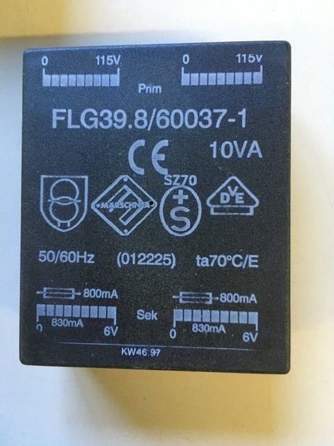 Componenti elettronici: Printtrafo 2x6V 10VA – Nuovo e nell'imballaggio originale da Brugg AG venduto da Pedro4