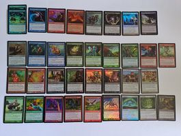 Magic The gathering Karten Lot in Foil & deutsch Part 6