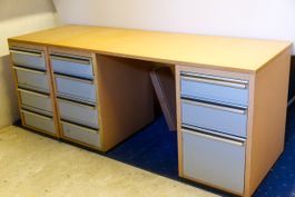 LISTA Schubladenschrank aus Holz für Büro