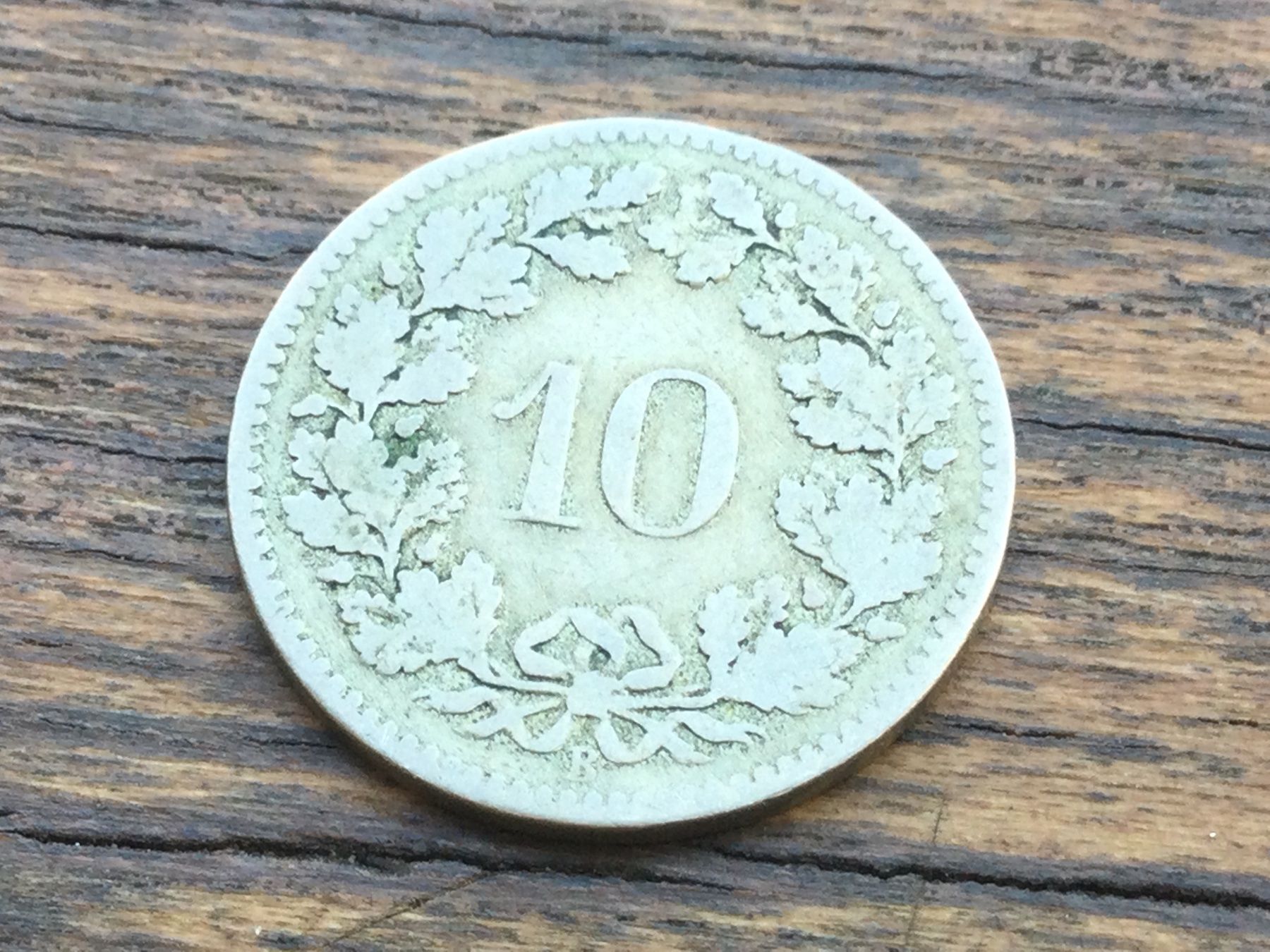 Tutti le monete: 10 Rp. 1884 – Usato da Riehen venduto da hansi999 1