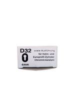 Sicherheitsrosette CNS I 4mm