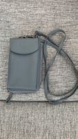 ALE-HOP Handy-Umhängetasche Blau – Crossbody mit Geldbörse