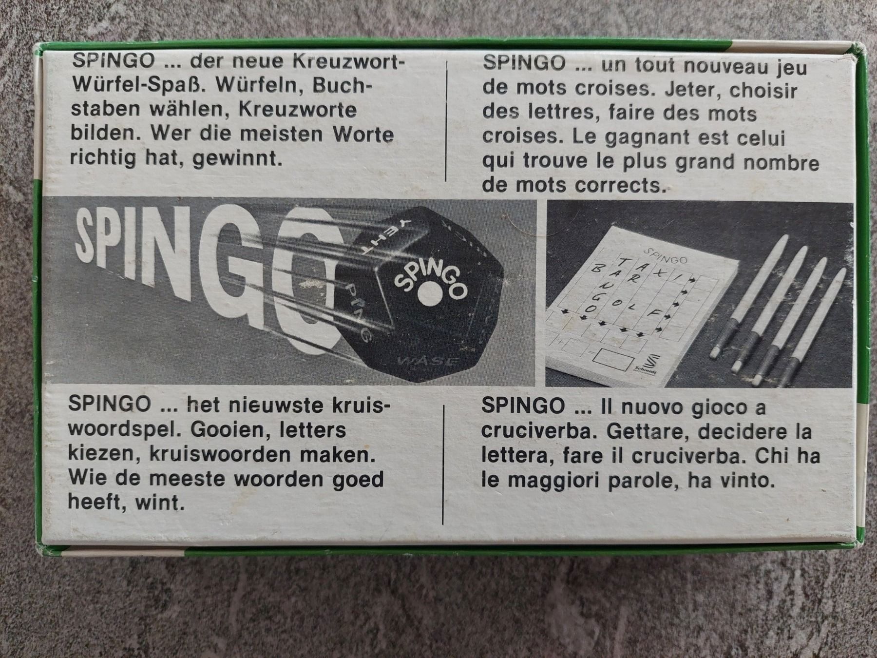 Jeux: Spingo – D'occasion à Wiesendangen par troawus 2