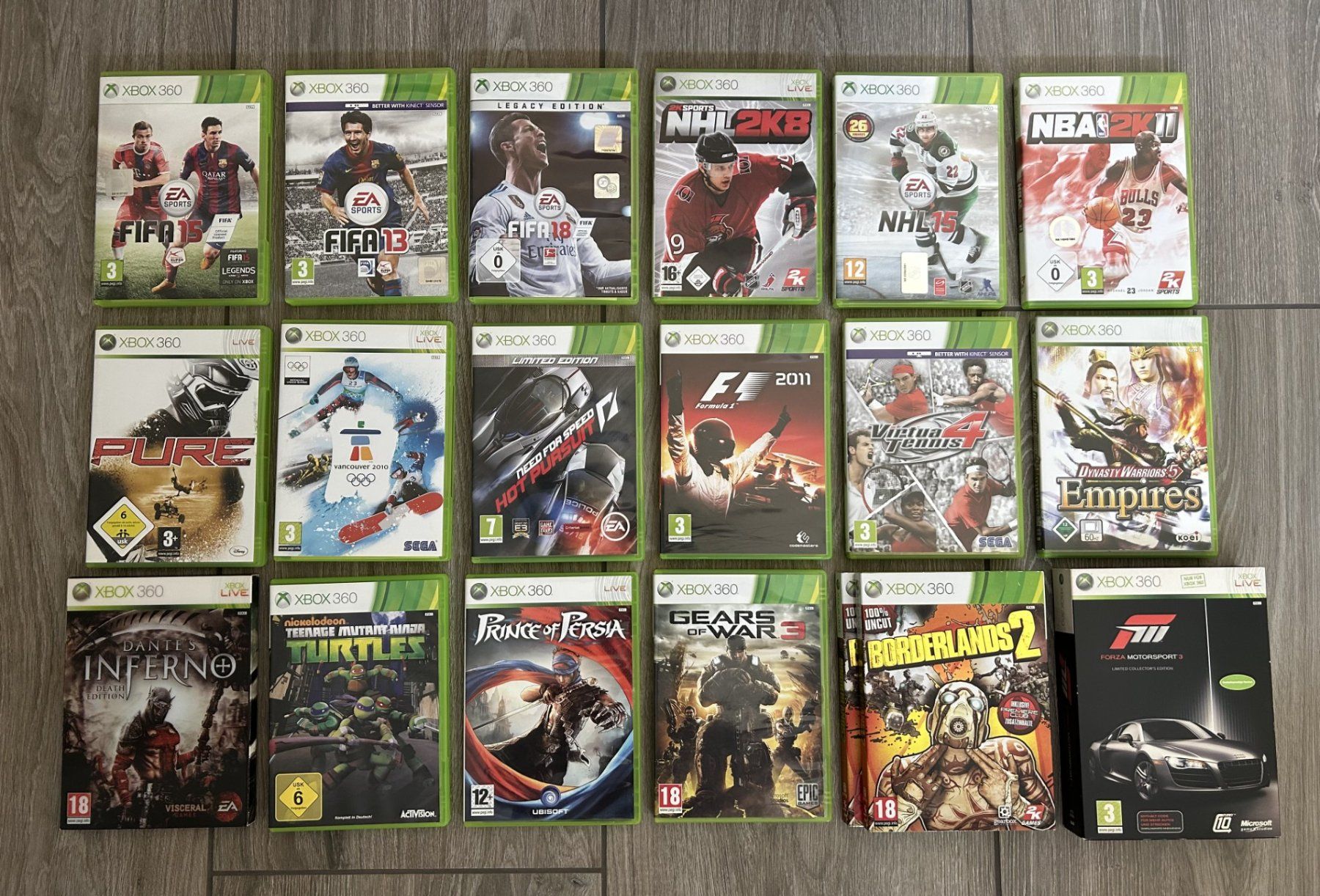 Microsoft Spiele: Xbox 360 Spiele - Set – Gebraucht aus Baar von WhatTheFunk01