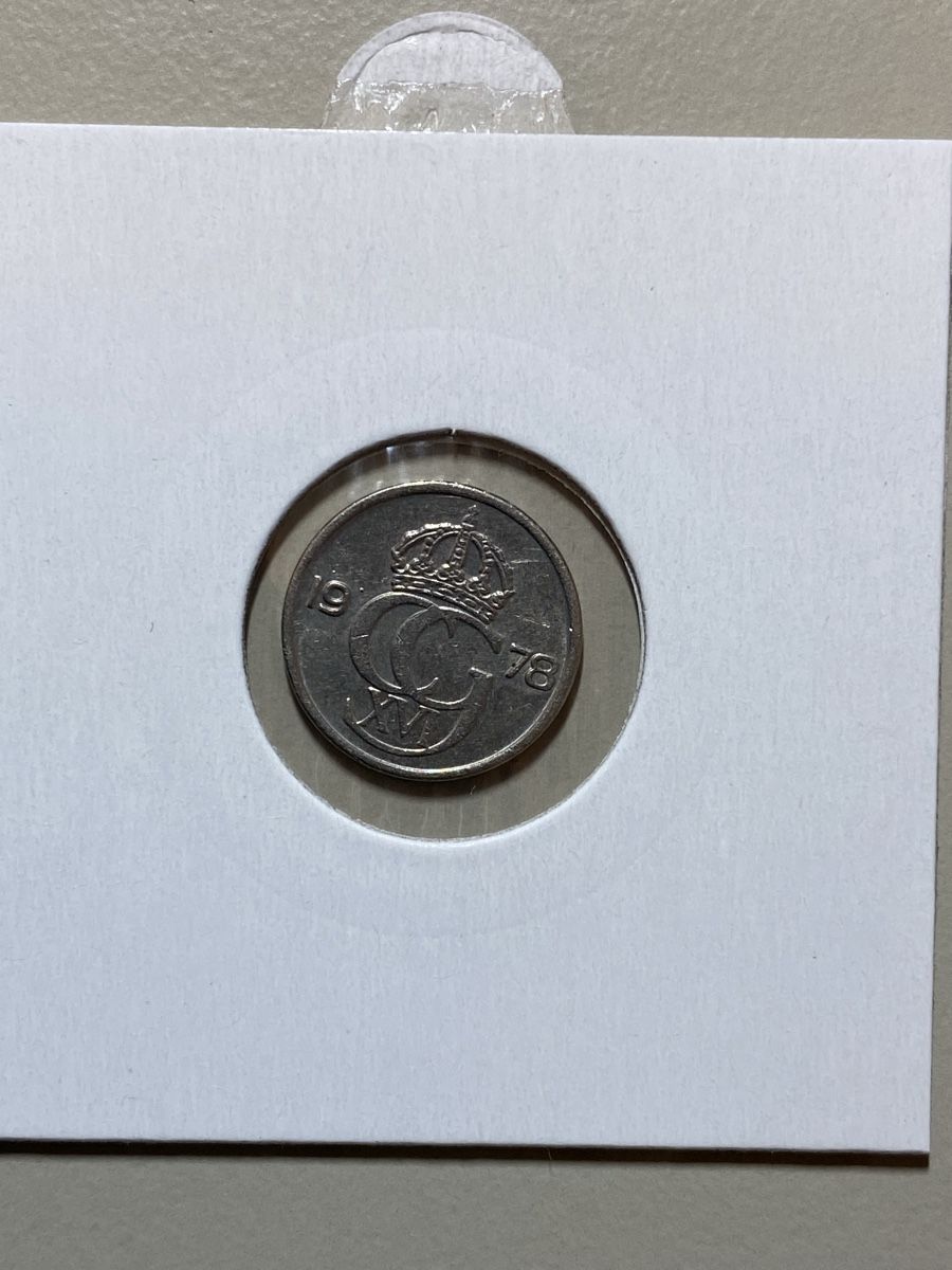 Alle Münzen: Suède - 10 Öre - 1978 – Gebraucht aus Payerne von Mike1682 1