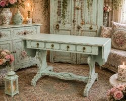 Wunderschöner antiker Klapp Tisch zB als Shabby Chic PROJEKT