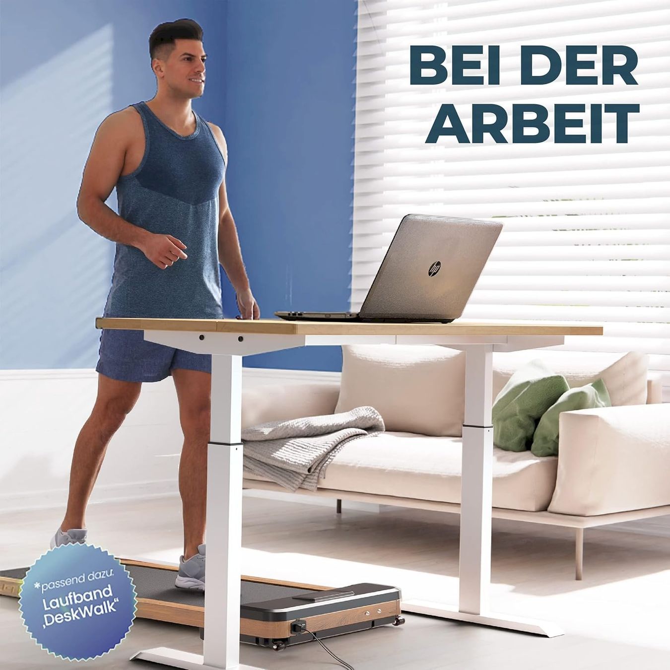 Schreibtische: Tischgestell Höhenverstellbar ANTHRAZIT – Neu und originalverpackt aus Bottighofen von zaap 8