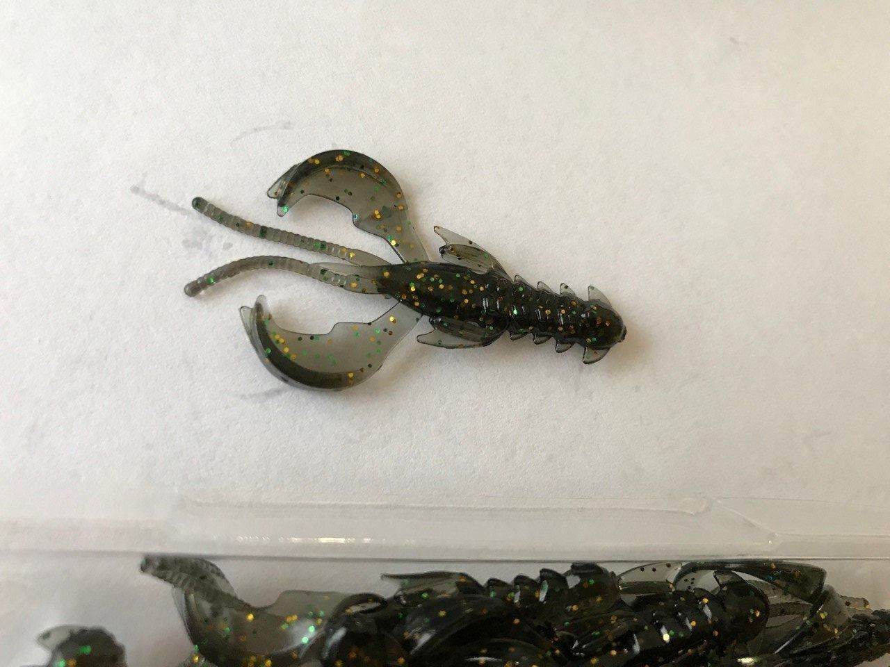 Esche: Gummiköder 4.5cm lang, 20 Stk. Krebs – Nuovo e nell'imballaggio originale da Selzach venduto da Neptun