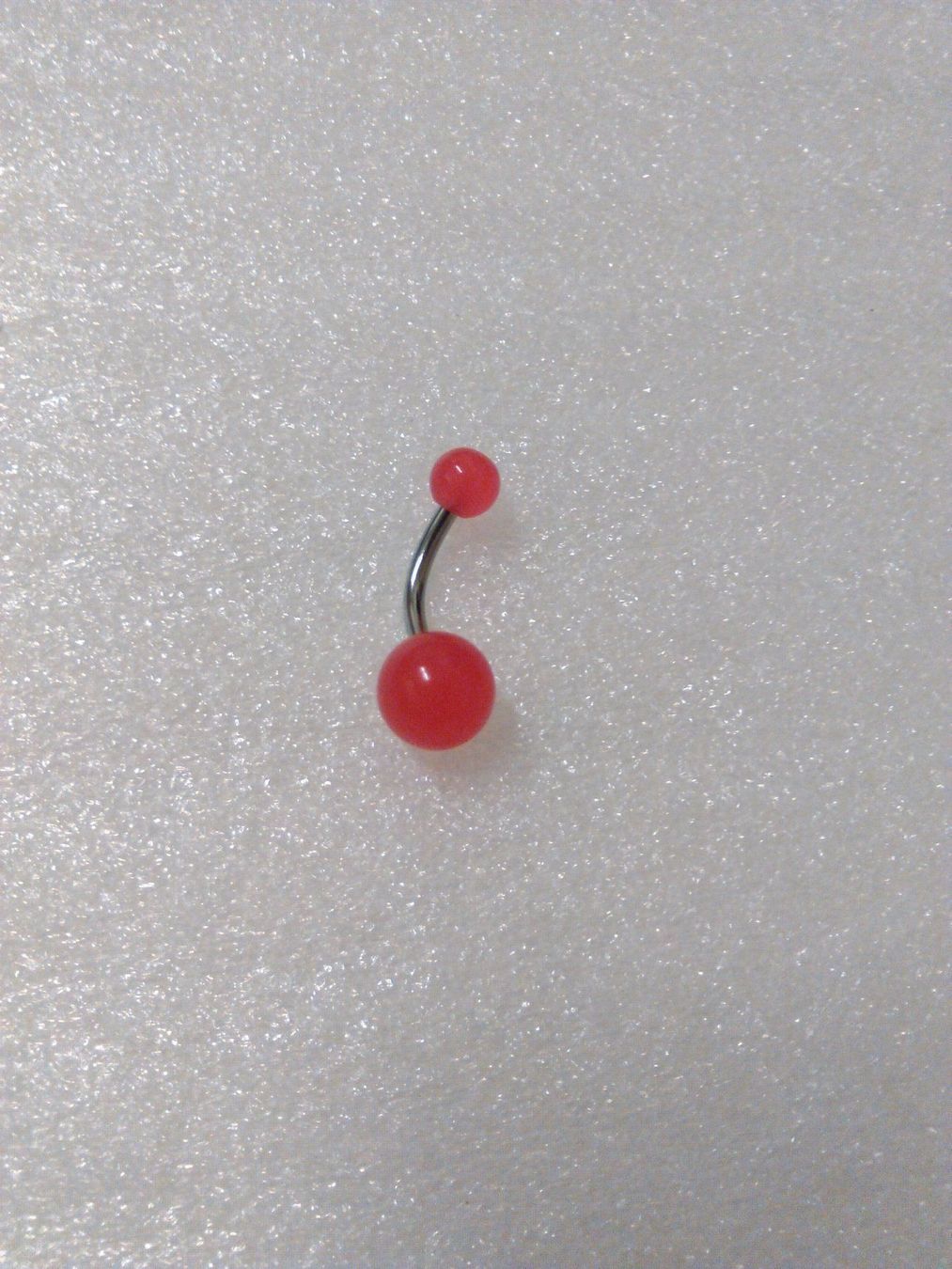 Piercingschmuck: EDELSTHAL BAUCHNABELPIERCING;rot farbe – Neu (gemäss Beschreibung) aus Basel von bijoutrie_4 1