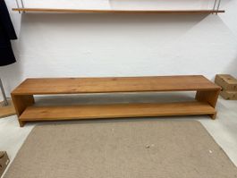 3 lange Bänke aus Kirschholz