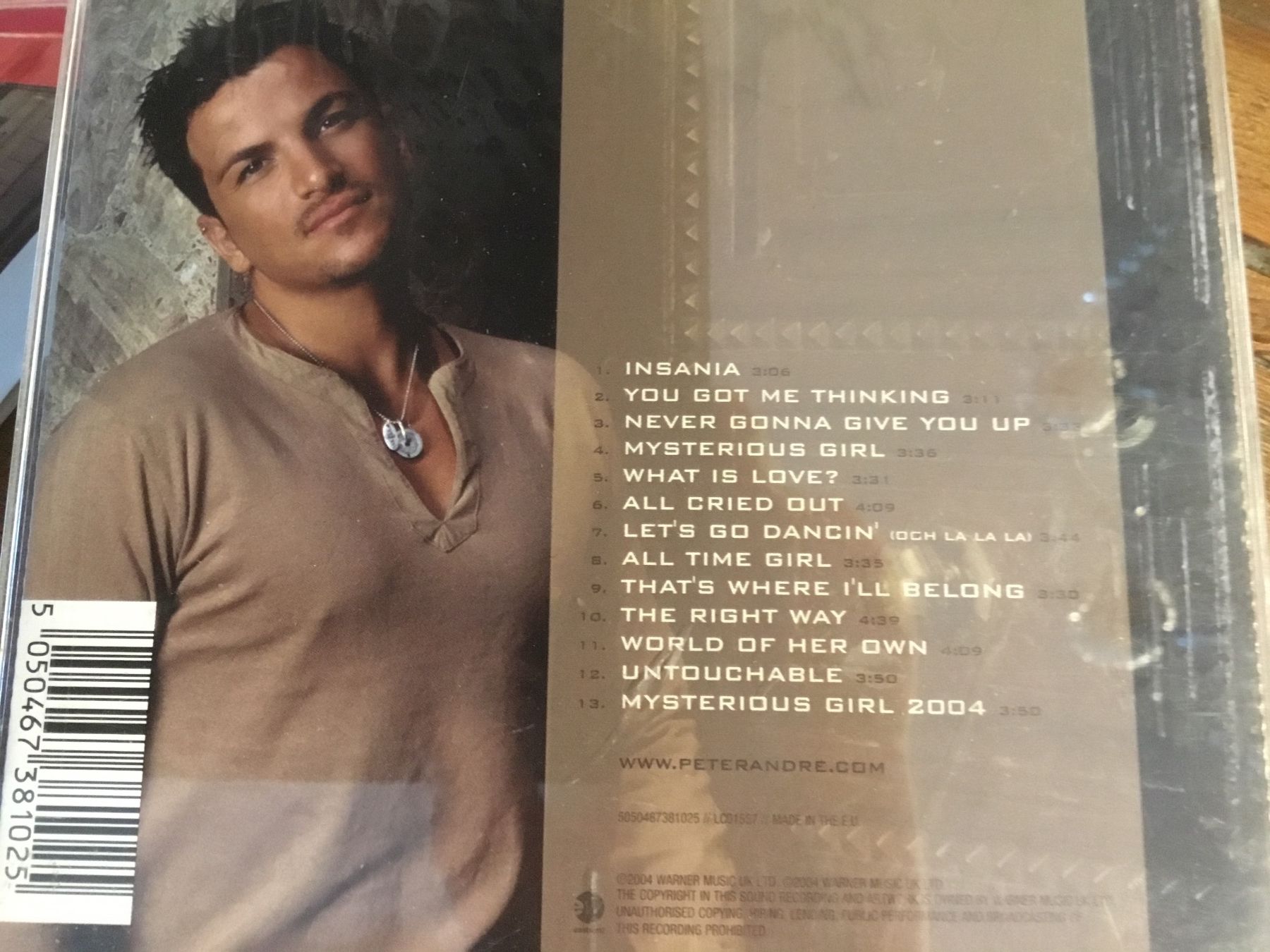 CDs: Peter André The Long Road Back CD – Gebraucht aus Thierachern von sweden08 1